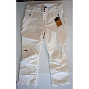 The North Face Women's Sz L Gardenia White Sally Insulated Snow Pants
